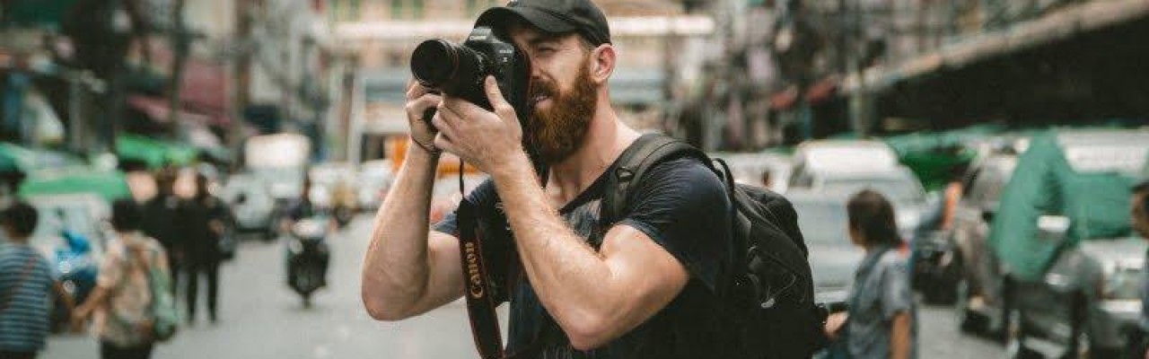 Street foto pubblicate su sito web del fotografo